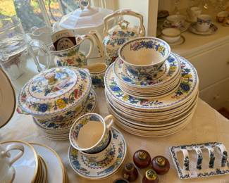 Huge Collection of Porcelain China & Tea Sets (Mason's Regency shown)
