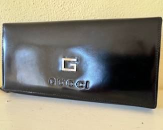 Vintage Patent Leather Gucci Wallet