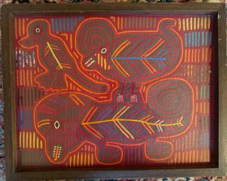 Vintage Panamanian Mola 