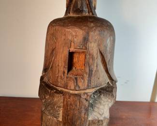 Wood Chinese Ancestral Figure (Back)