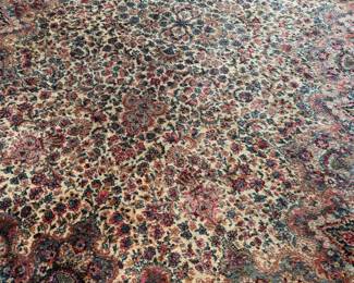 Large Karastan Wool Pile Rug (144"L x 103"W)