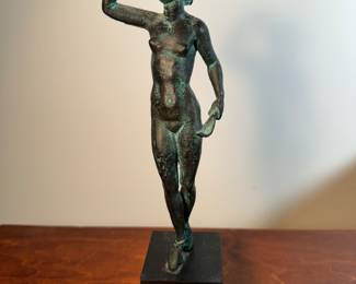 Mini Bronze Roman Figurine