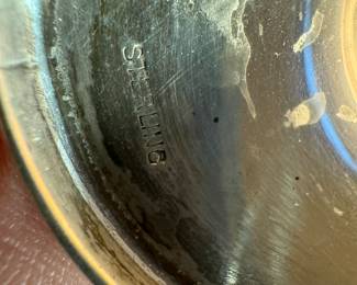 Sterling Silver Matching Cream & Sugar Bowls