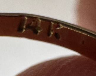 14K Gold & Jeweled Ring