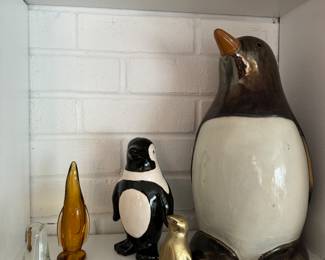 Collection of Penguin figurines