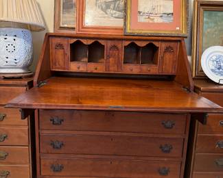 5 Drawer Secretary Desk