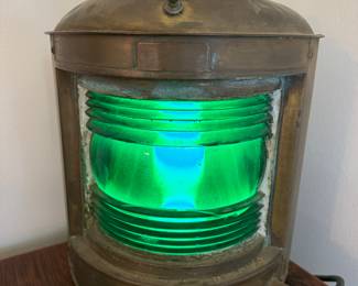 Marine Electrical Powered Brass Lantern