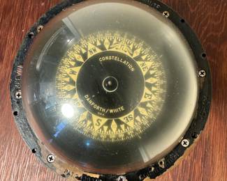 Danforth White Constellation Ships Compass
