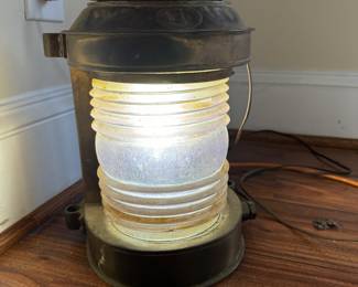 Marine Electrical Powered Brass Lantern