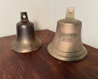 Commemorative Large Ship’s Bell - PS Graf Spee 1939 & Bronze Ship Bell