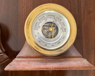 Chelsea Ship Bell Barometer 