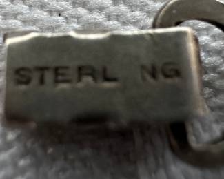 Sterling Silver Nautical Flag Bracelet