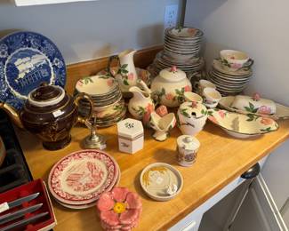 Collection of Franciscan Porcelain China