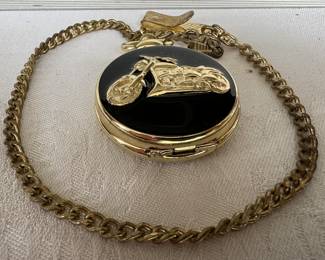 Embassy by Gruen Motorcycle Pocket Watch
