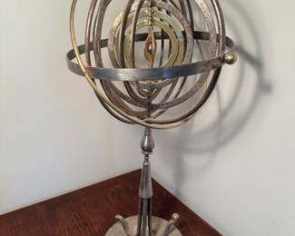 Antique Decorative Brass Armillary Sphere