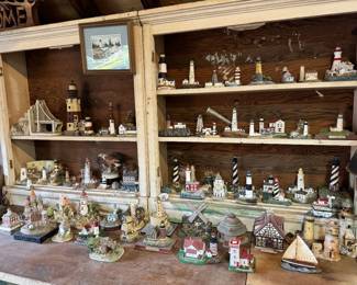Huge Miniature Lighthouse Collection