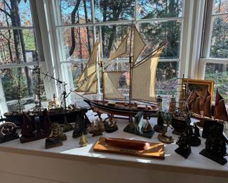 Antique Model Ships & Nautical Related Decor