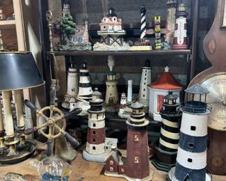 Huge Miniature Lighthouse Collection