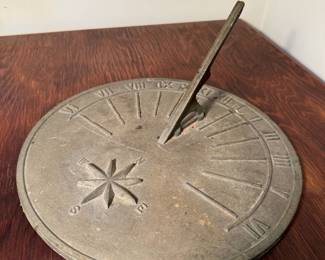 Brass Sundial 