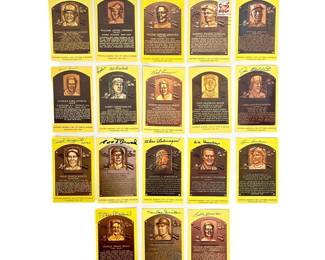 Lot 101 | Signed Baseball Hall of Fame Postcard Collection