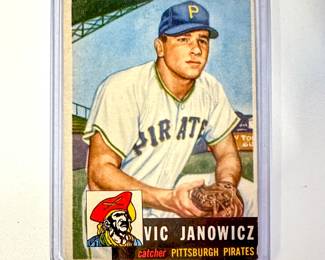 Lot 120 | 1953 Topps Vic Janowicz Card