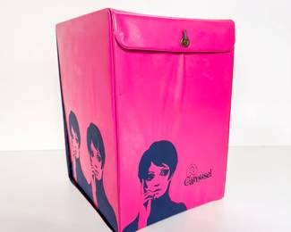 Lot 39 | Vintage Twiggy Carousel Wig Case + Mannequin