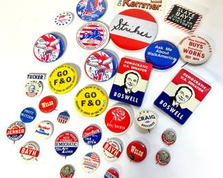 Lot 70 | Political Button Collection