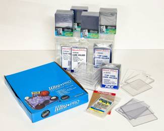 Lot 116 | Assortment Card Collection Sleeves + Cases
