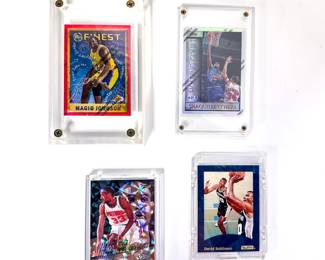 Lot 42 | (4) Johnson, O'Neal + More Basketball Cards