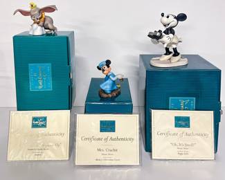 Lot 85 | (3) Walt Disney Classics Collection Figurines