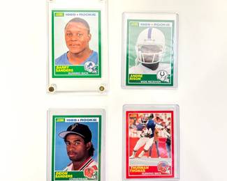 Lot 71 | (4) Score 1989 Football Cards