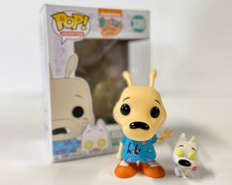 Lot 121 | SIGNED Funko 320 Rocko + Spunky