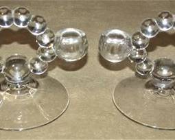 Lot 016   1 Bid(s)
Imperial Candlewick Candle Holders