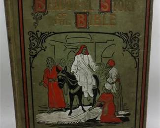 Lot 111   1 Bid(s)
Antique Book Story of Bible HURLBUT 1905