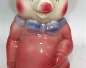 Lot 029   3 Bid(s)
Smiley Pig Bank