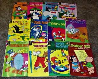 Lot 110   5 Bid(s)
VTG GOLD KEY COMIC BOOKS Disney Mickey etc