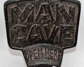 Lot 094   3 Bid(s)
Cast Iron Man Cave bottle opener