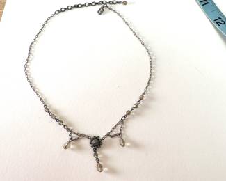 Jewelry Lot #7 Rhinestone choker 14"