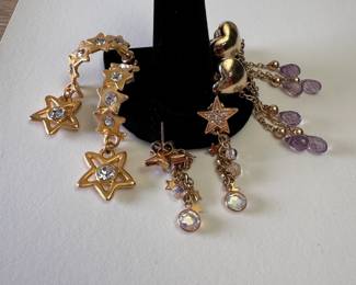 Jewelry Lot #12 group of dangle earrings