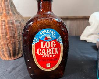 Log Cabin Bicentennial Flask