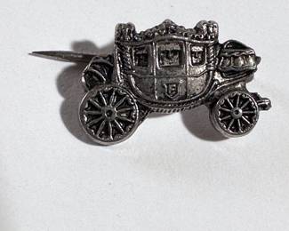 Jewelry Lot #9 vintage Fisher Body carriage lapel pin 1/2"