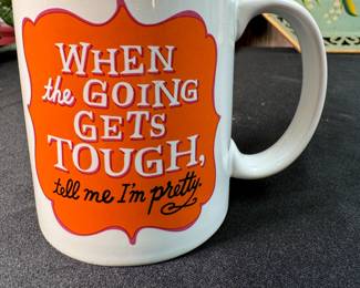 When the Going Gets Tough Hallmark Shoebox mug