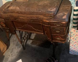 Antique sewing machine 