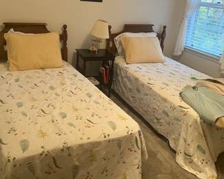 Twin beds