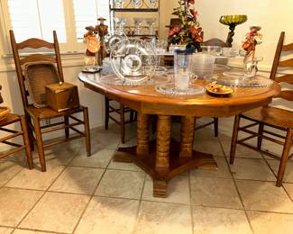 Large collection of Candlewick dishes