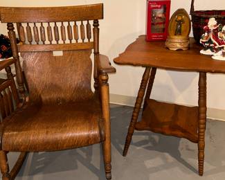 Antique Rocker, Table