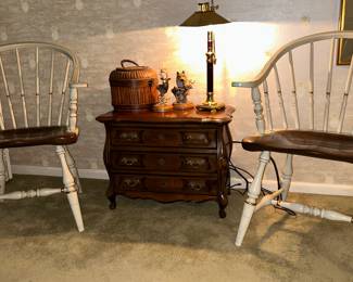 Ethan Allen chairs/ vintage Hitchcock Style 