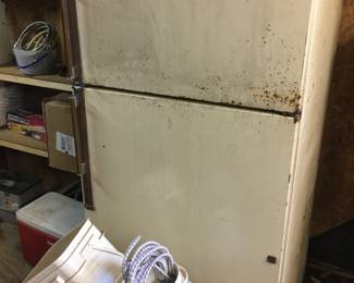 Shop refrigerator- works