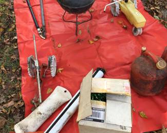 Tractor water sprinklers