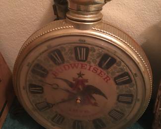 Budweiser wall clock